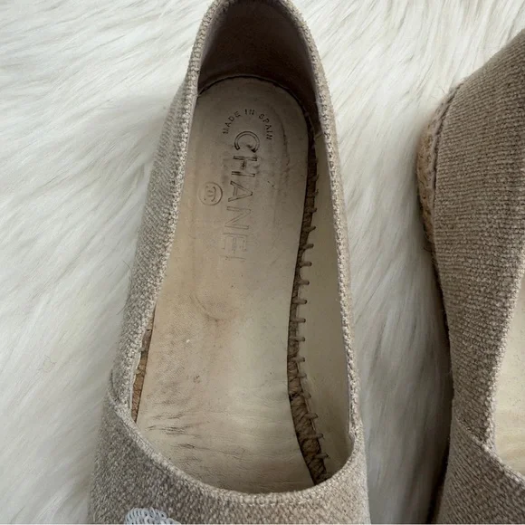 chanel sequins espadrilles size 40 - Picture 4 of 10